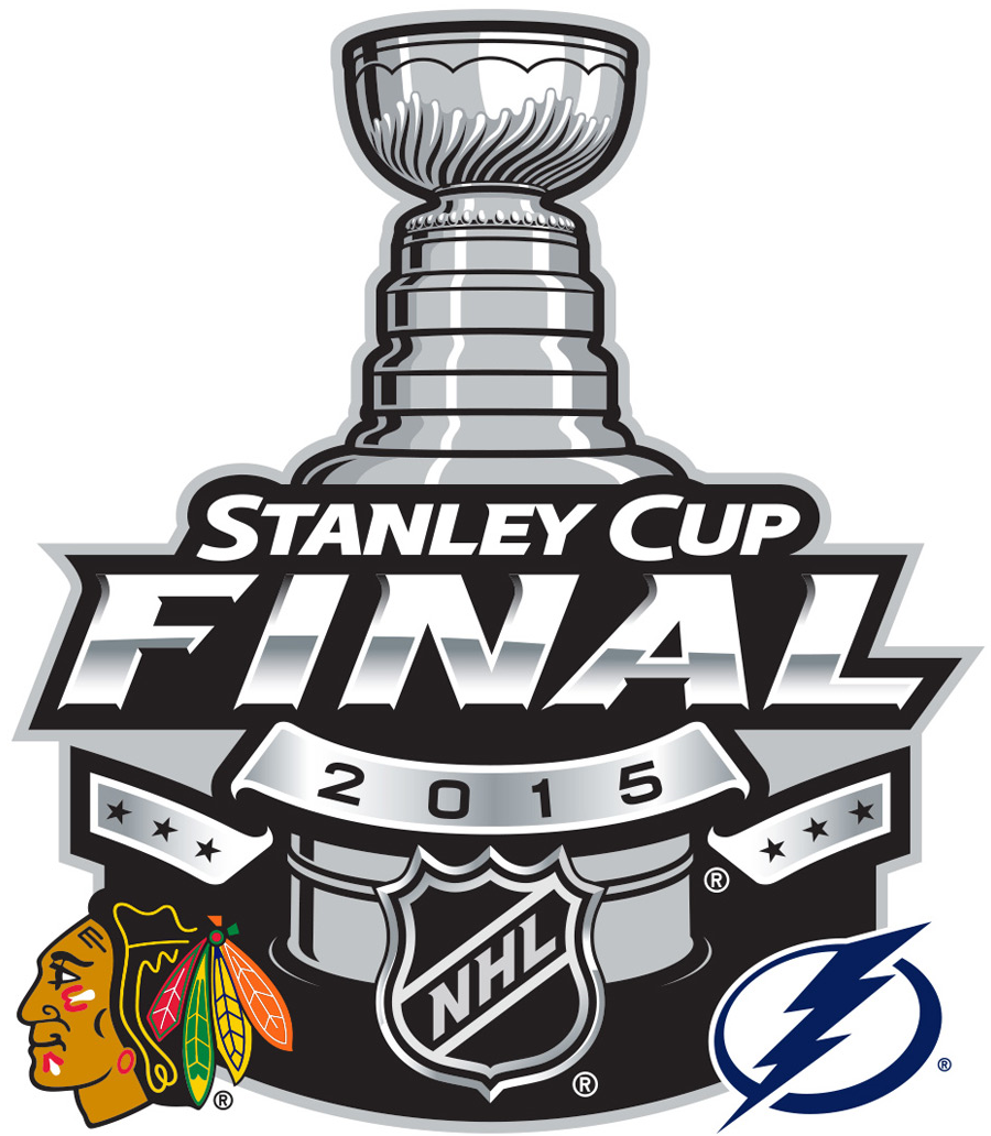 Stanley Cup Playoffs 2015 Finals Matchup Logo iron on transfers for clothing
